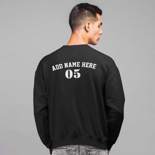 Aangepaste Baseball Name Number Retro Trui