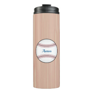 Aangepaste Baseball Thermische Koffie Tumbler Thermosbeker