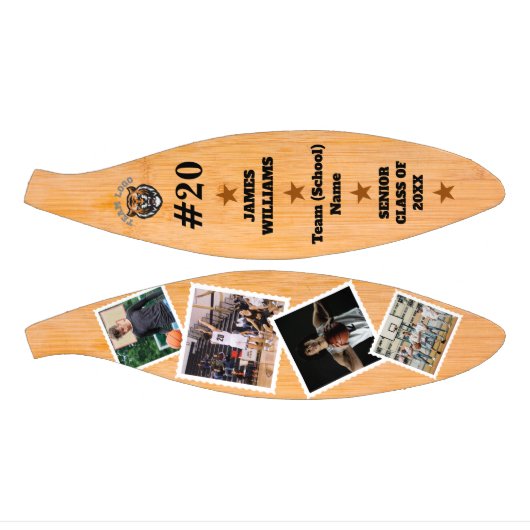 Aangepaste Basketbal Afstuderen Klasse van 2025 Fo (Panelen)