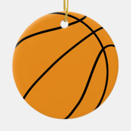 Aangepaste Basketbal Liefhebber Gift voor Sport Te Keramisch Ornament