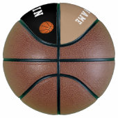 Aangepaste Basketbal met Speler Nummer Teamnaam (Rechts)