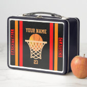 Aangepaste Basketball Classics Metal Lunchbox (In situ)