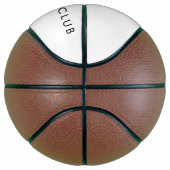 Aangepaste Basketball Club Naam en Logo Basketbal (Rechts)