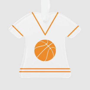 Aangepaste Basketball Jersey naam Ornament