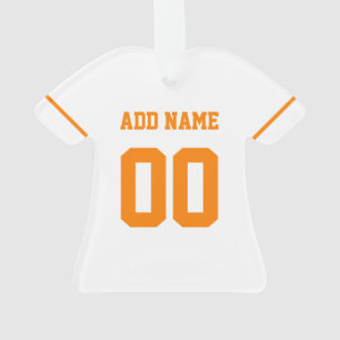 Aangepaste Basketball Jersey naam Ornament