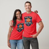 Aangepaste Basketball-Logo T-shirt (Unisex)