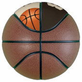 Aangepaste Basketball met de naam en het nummer va Basketbal (Rechts)