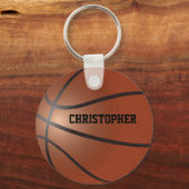 Aangepaste Basketball-Sleutelhanger Sleutelhanger (Voorkant)