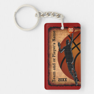 Aangepaste Basketball Sleutelhangers