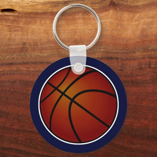 Aangepaste Basketball Sleutelhangers Bulk, Uw kleu (Achterkant)