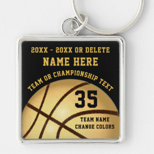 Aangepaste Basketball-Sleutelhangers Uw kleur, tek Sleutelhanger