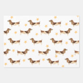 Aangepaste Basset-Hondenliefhebbers bevestigen Inpakpapier Vel (Voorkant 2)