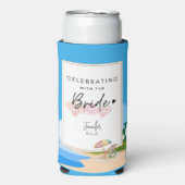 Aangepaste Beach Bachelorette-feest  (Seltzer Voorkant)