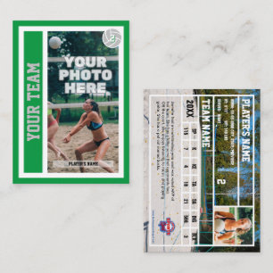 Aangepaste Beachvolleybal Trading Kaart (Kelly Gre Contactkaartje