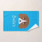 Aangepaste beagle bad handdoek (Handdoek)