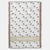 Aangepaste beagle deken (Voorkant Verticaal)