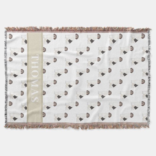 Aangepaste beagle deken (Voorkant)