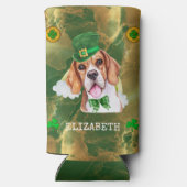 Aangepaste beagle Gold St. Patricks (Achterkant)