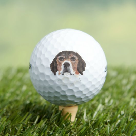 Aangepaste beagle golfballen (Insitu Shirt)