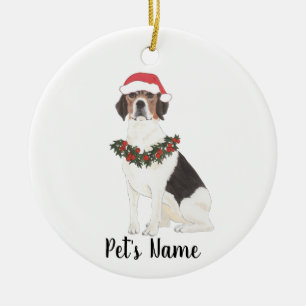Aangepaste beagle keramisch ornament