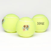 Aangepaste beagle tennisballen (Multi)