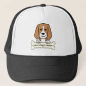 Aangepaste beagle trucker pet (Voorkant)