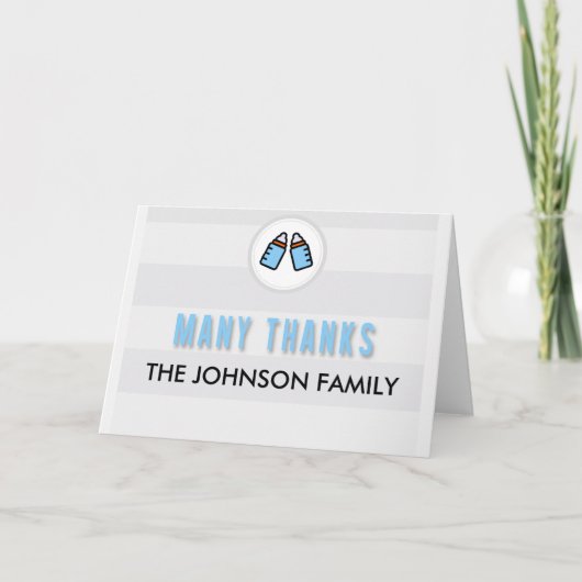 Aangepaste bedankkaart (Voorkant)