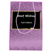 Aangepaste Bedankt voor leraar Medium Cadeauzakje (Achterkant)