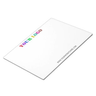 Aangepaste Bedrijf Logo en Tekst Business Notitieb Notitieblok