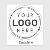 Aangepaste bedrijf logo merk waterfles sticker (Vel)