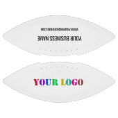 Aangepaste Bedrijf Logo Naam Tekst Football Sjablo (Panelen)