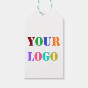 Aangepaste Bedrijf Logo of Foto Promotie Gift Labe Cadeaulabel