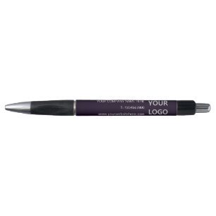 Aangepaste Bedrijf Logo Tekst Zakelijk Promotie Pe Pen