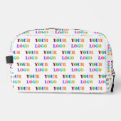 Aangepaste Bedrijf Logo Uw Gepersonaliseerde Toilettasje (Voorkant)