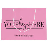 Aangepaste Bedrijf toevoegen Zakelijke Logo QR Cod Groot Cadeauzakje