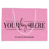 Aangepaste Bedrijf toevoegen Zakelijke Logo QR Cod Groot Cadeauzakje