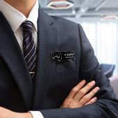 Aangepaste bedrijfs-Logo Basic Personeel Naam Naamplaatje