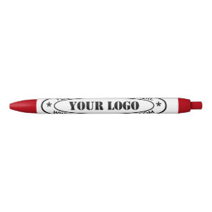 Aangepaste bedrijfs Logo Stamp - Aangepast Blauwe Inkt Pen