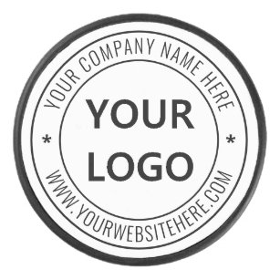 Aangepaste bedrijfs Logo Stamp - Aangepast Hockey Puck