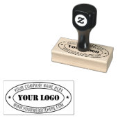 Aangepaste bedrijfs-Logo Stempel op maat (Gestempeld)