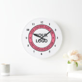 Aangepaste bedrijfs-Logo Stempel op maat - Grote Klok (Huis)