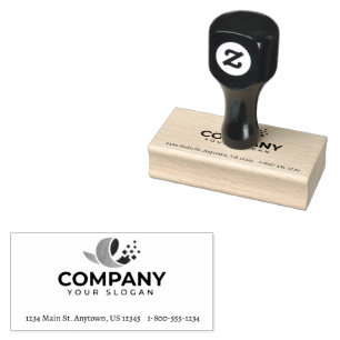Aangepaste bedrijfs promotie rubberstempel
