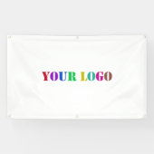 Aangepaste bedrijfs-promotiebanner voor Logo Spandoek (Horizontaal)