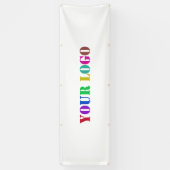 Aangepaste bedrijfs-promotiebanner voor Logo Spandoek (Verticaal)