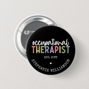 Aangepaste bedrijfs-therapeutische breedte voor ca ronde button 5,7 cm