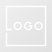 Aangepaste bedrijfslogo-vensterfolie raamsticker (Vel)