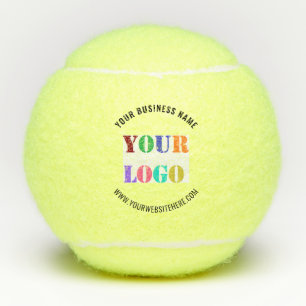 Aangepaste bedrijfslogotekst Promotionele tennisba Tennisballen