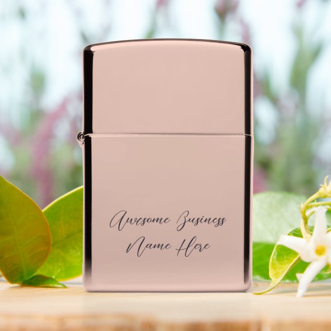 Aangepaste bedrijfsnaam Business Professional (On Table)