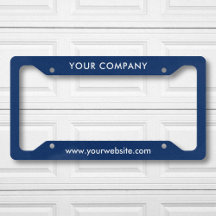 Aangepaste bedrijfsnaam en -website