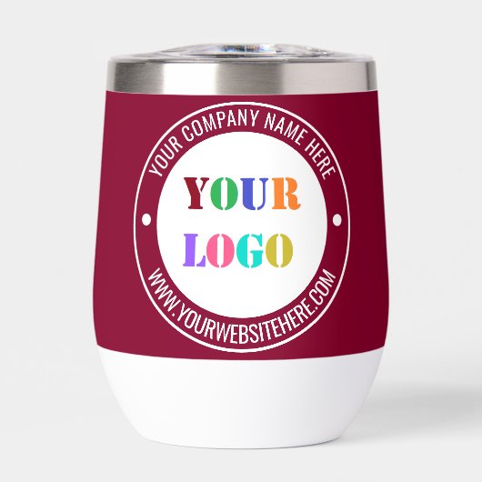 Aangepaste bedrijfsnaam Logo Website Uw bedrijf (Voorkant)